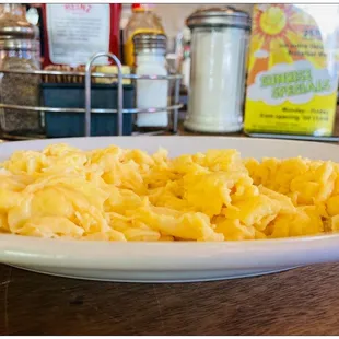 Fresh Scrambled eggs.