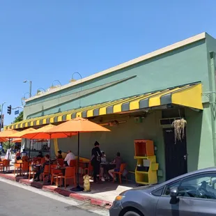 Outdoor seating