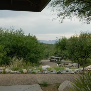 Picnic area (complete with restrooms)