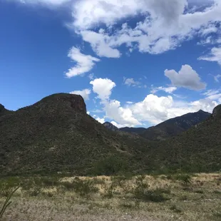 The view from visitors center