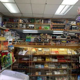 a view of a grocery store