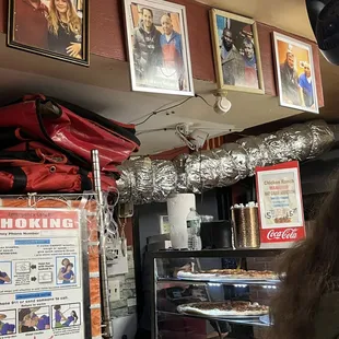 the interior of a restaurant