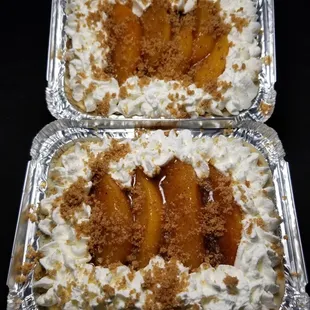 Our Peach Cobbler Cheesecake...