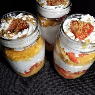 Our Strawberry shortcakes...