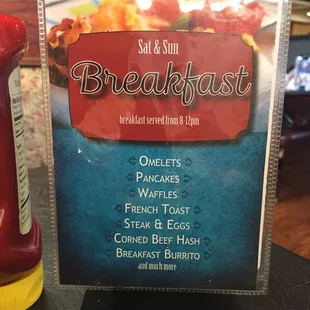 Very good breakfast in the weekend. Without the wait!
