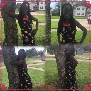 outside