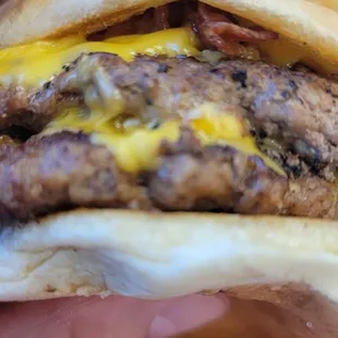 Double Bacon Cheeseburger Plain!