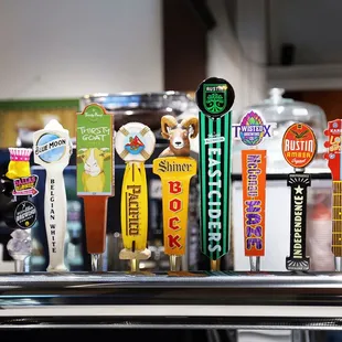 Few of our beer selection