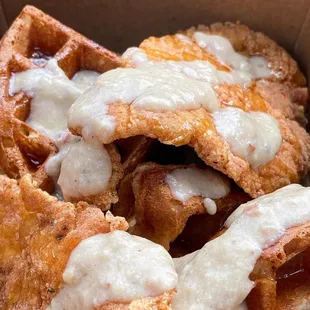 chicken and waffles