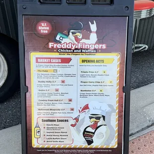 Menu (Feb2022) ** mainly Gluten Free items **