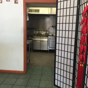 Clean kitchen