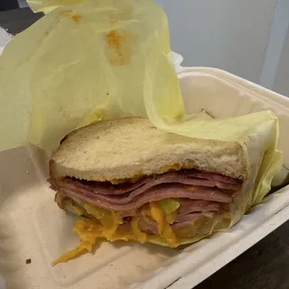Freddy's Smoked Pastrami Sandwich