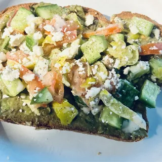 California Love avocado toast