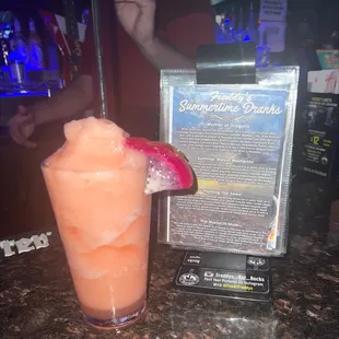 Mother of Dragons Mike&apos;s signature cocktail a must try!