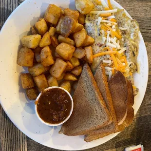 Freddy&apos;s Omelette Plate