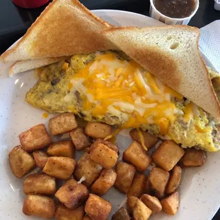 Freddy's Omelette Plate