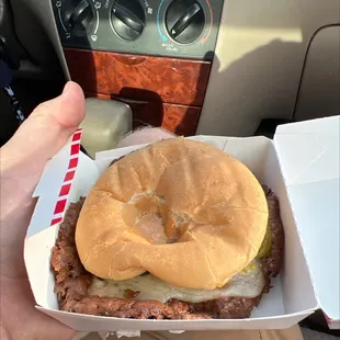 Single Steakburger with Cheese