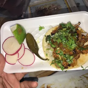 Pastor tacos!!! Delicious