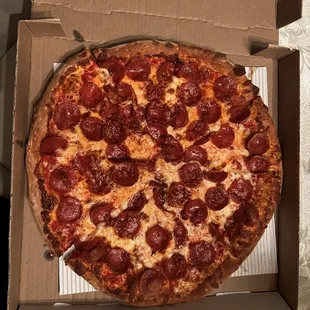 Pepperoni pizza