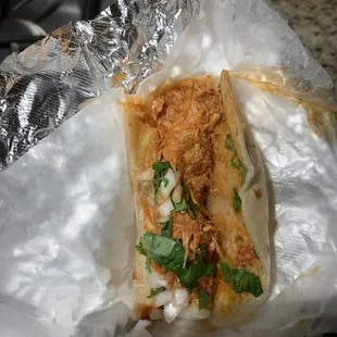 Tinga de pollo