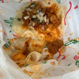 Their so called "el pastor" tacos