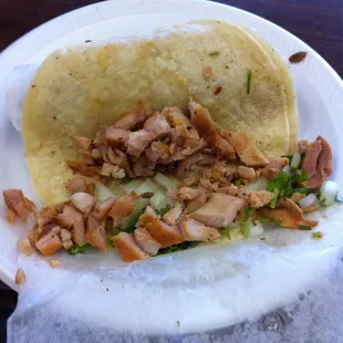 Chicken Taco.