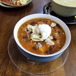 SAUSAGE &amp; 3 CHEESE MINESTRONE