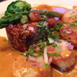 Curry Scallops