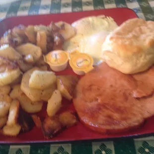 Ham N Eggs Breakfast