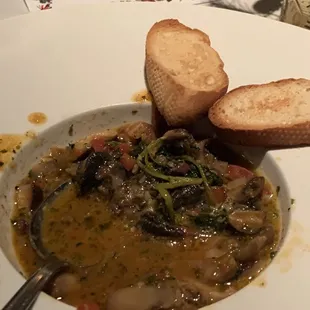 Escargot!  Delicious!