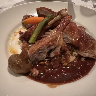 Half Roast Duck A L'Orange