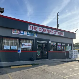 We are inside of this gas station at the corner of Babcock rd. and Hillcrest.