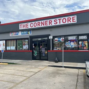 Convenient Store that has the hamburger restaurant.