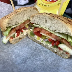 Mediterranean sandwich