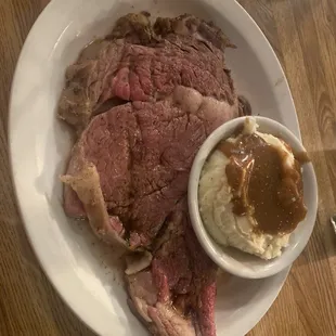Prime Rib of Beef- ONLY AVAILABLE FRI AND SAT NIGHTS