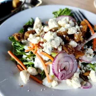2025 Feb 25: blue cheese salad