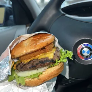 Bacon and Cheese Burger