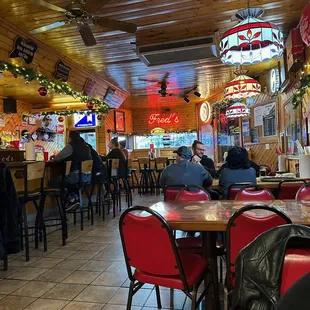 A view of the restaurant