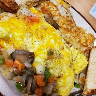 Veggie omelet