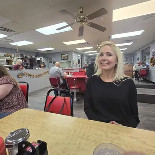 Interior on Saturday morning