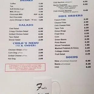 Salads, soups &amp; sides