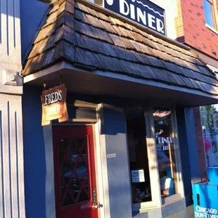 Front of Diner
