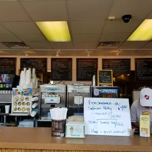 Not too big of a store front but good food!