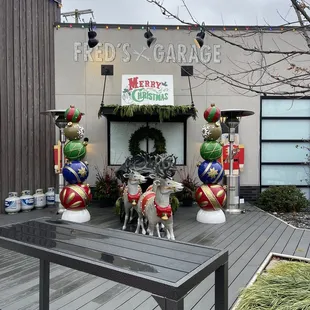 the front of the store