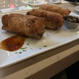 BBQ Pork Egg Rolls