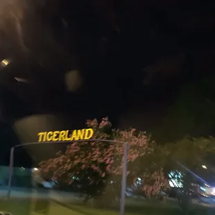 Tigerland entrance to Fred's nightclub.