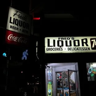 a neon sign