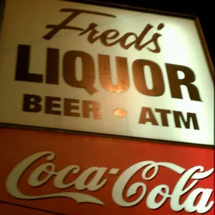 a neon sign