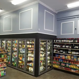 the refrigeration area