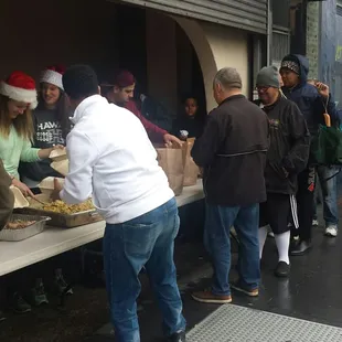 Fred&apos;s Annual Christmas food giveaway; year 45 and counting